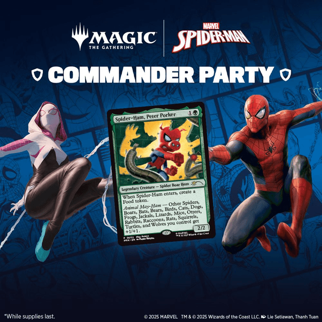 Friday Night Magic - Spider-Man Commander Party - 3 oktober 2025